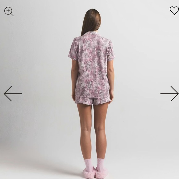 NWT Skims Sleep set short sleeve Animal Print - Picture 2 of 11